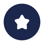 Star Circle SVG Icon